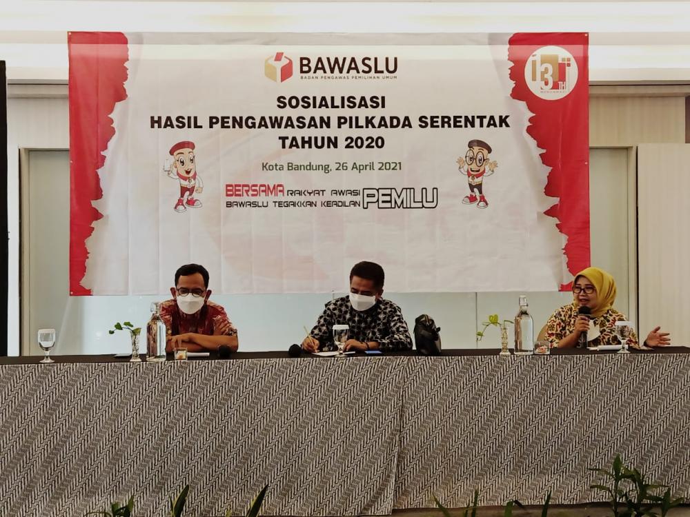 Sosialisasi Hasil Pengawasan Pilkada Serentak Tahun 2020