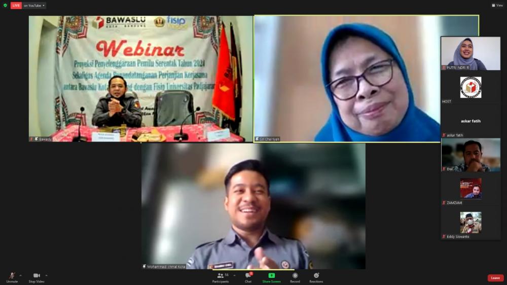 Prof. Sri Chairiyah (Guru Besar Ilmu Politik Unpad) : Perlu Konsep Matang  Penerapan Ambang Batas