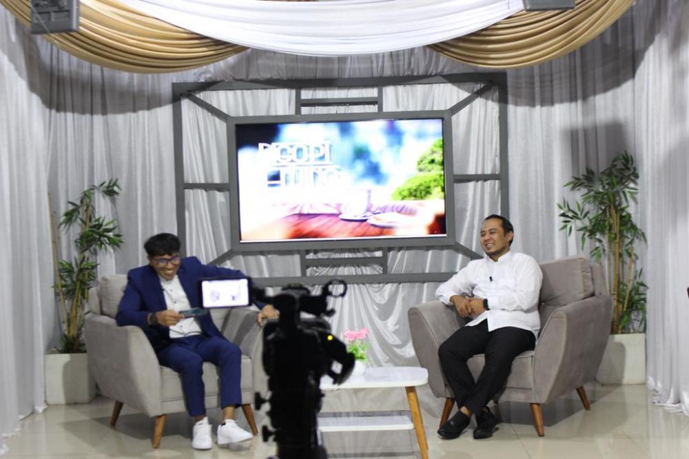 Talkshow di AKTV, Zacky Mengatakan Keterlibatan Masyarakat Wujudkan Pemilu yang Luber dan Jurdil