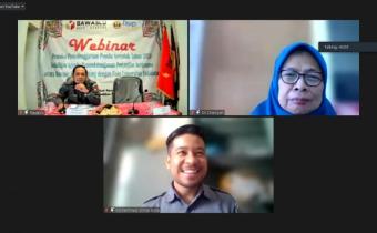 Webinar Proyeksi Penyelenggaraan Pemilu 2024, Zacky : Perlu Persiapan Maksimal Menyambut 2024