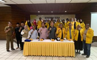 Sambangi Partai Golkar, Bawaslu Kota Bandung Maksimalkan Upaya Pencegahan 